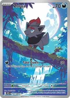Zorua 142/086 · White Flare