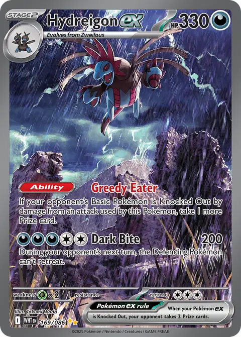 Hydreigon ex 169/086 · White Flare