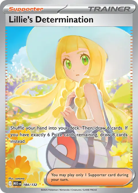 Lillie's Determination 184/132 · Mega Evolution