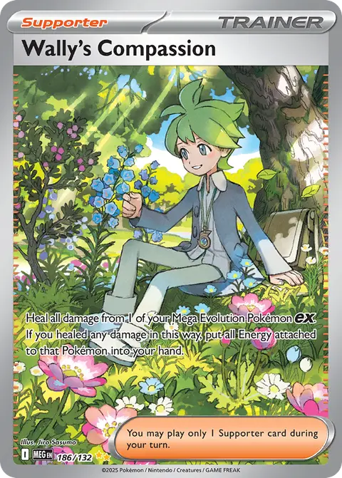 Wally's Compassion 186/132 · Mega Evolution