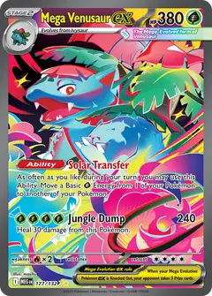 Mega Venusaur ex 177/132 · Mega Evolution
