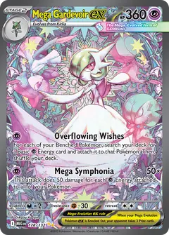Mega Gardevoir ex 178/132 · Mega Evolution