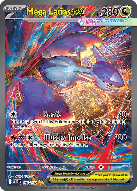Mega Latias ex 181/132 · Mega Evolution