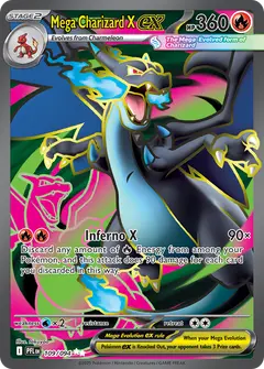 Mega Charizard X ex 109/094 · Phantasmal Flames