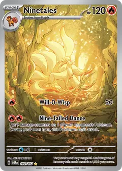 Ninetales 199/197 · Obsidian Flames