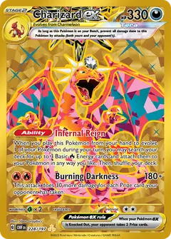 Charizard ex 228/197 · Obsidian Flames