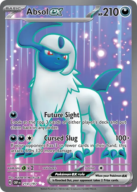 Absol ex 214/197 · Obsidian Flames