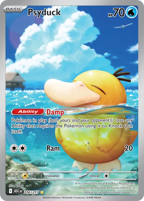Psyduck 226/217 · Ascended Heroes
