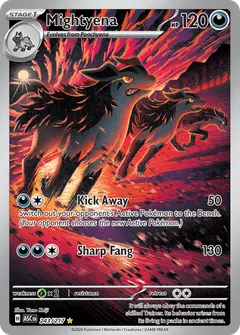 Mightyena 243/217 · Ascended Heroes