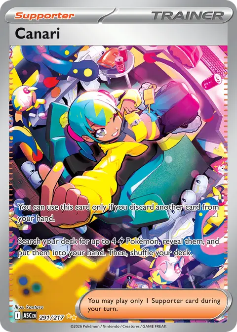 Canari 291/217 · Ascended Heroes