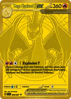 Mega Charizard Y ex 294/217 · Ascended Heroes