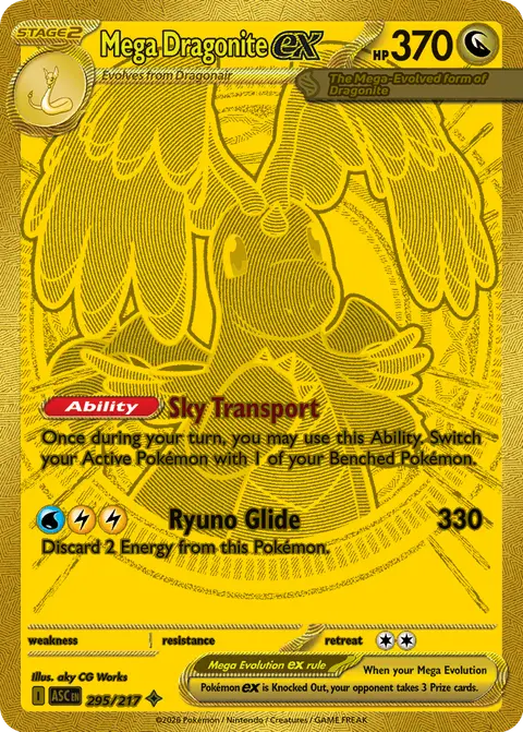 Mega Dragonite ex 295/217 · Ascended Heroes