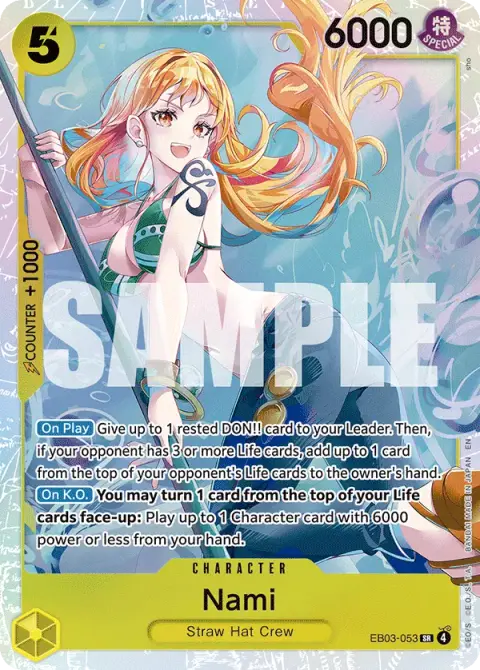 Nami EB03-053 · Heroines Edition