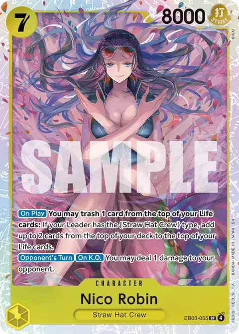 Nico Robin EB03-055 · Heroines Edition