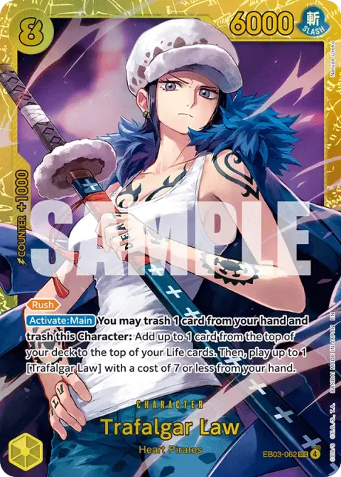 Trafalgar Law EB03-062 · Heroines Edition