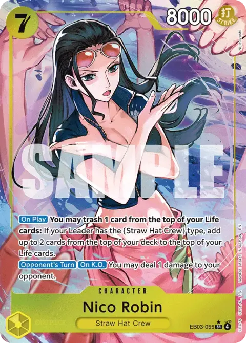 Nico Robin EB03-055 · Heroines Edition
