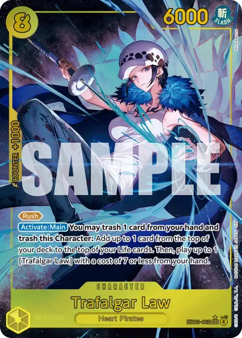 Trafalgar Law EB03-062 · Heroines Edition