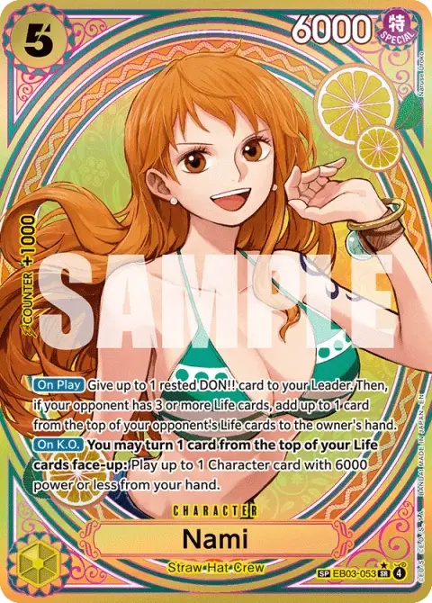 Nami EB03-053 · Heroines Edition
