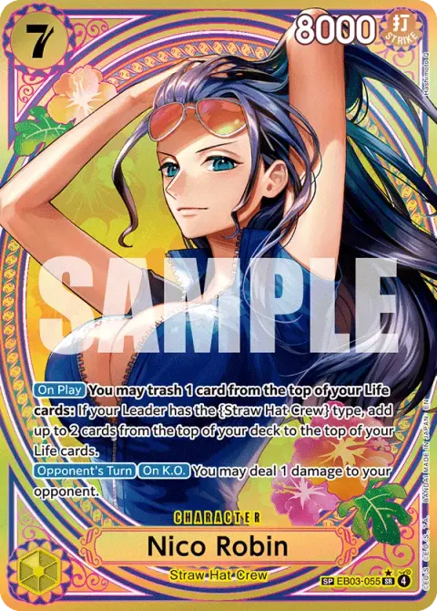 Nico Robin EB03-055 · Heroines Edition