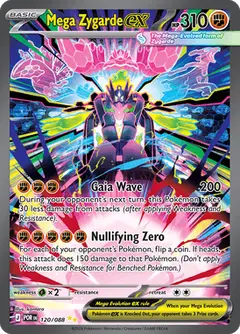 Mega Zygarde ex 120/088 · Perfect Order