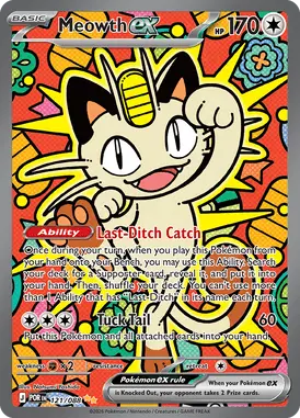 Meowth ex 121/088 · Perfect Order