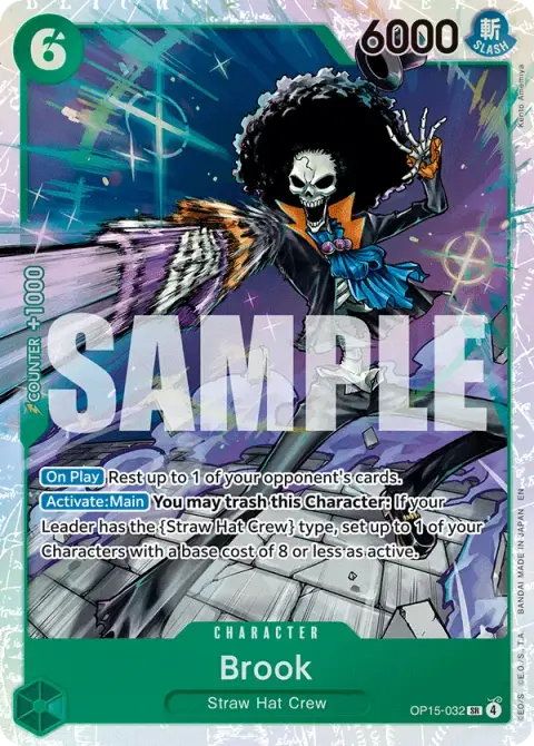Brook OP15-032 · Adventure on Kami's Island