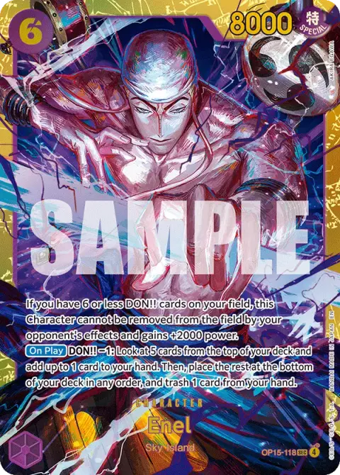 Enel OP15-118 · Adventure on Kami's Island