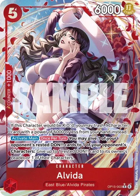 Alvida OP15-003 · Adventure on Kami's Island