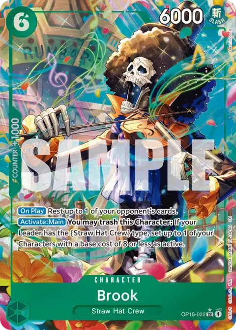 Brook OP15-032 · Adventure on Kami's Island