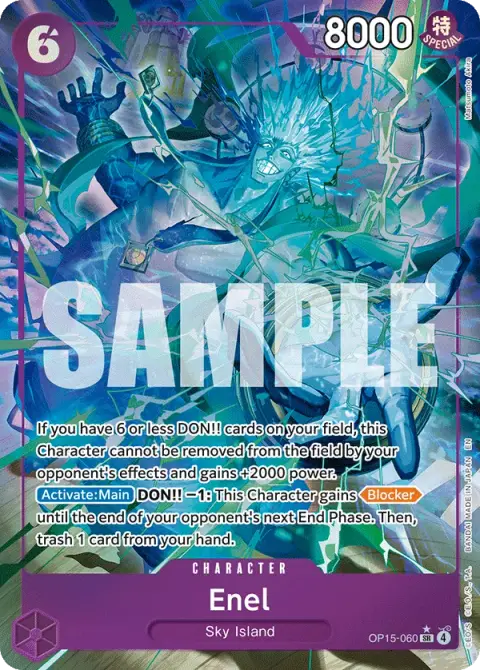 Enel OP15-060 · Adventure on Kami's Island