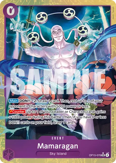 Mamaragan OP15-078 · Adventure on Kami's Island