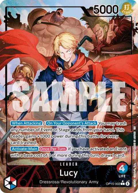 Lucy OP15-002 · Adventure on Kami's Island