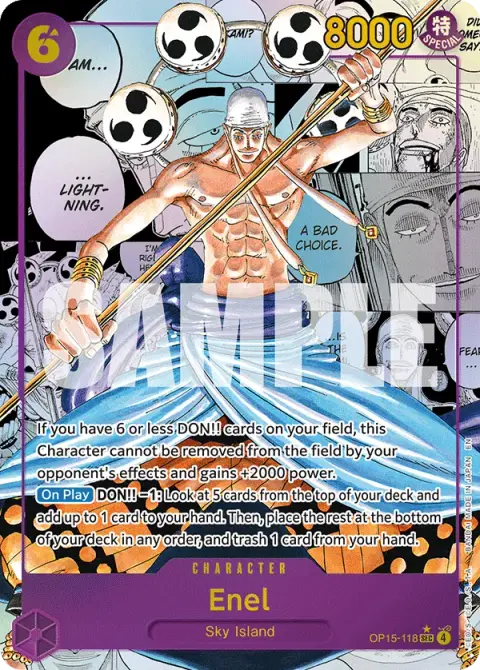 Enel OP15-118 · Adventure on Kami's Island