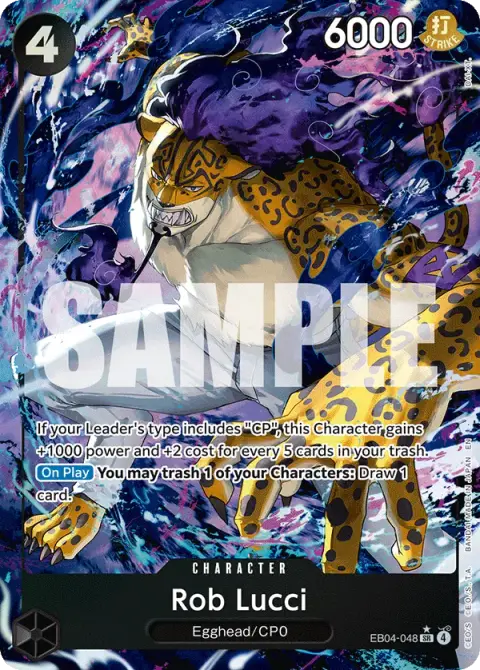 Rob Lucci EB04-048 · Adventure on Kami's Island