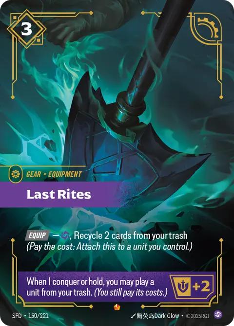 Last Rites SFD-150/221 · Spiritforged