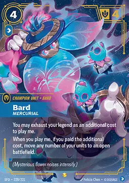 Bard, Mercurial SFD-228/221 · Spiritforged