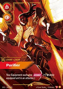 Lucian, Purifier SFD-241/221 · Spiritforged