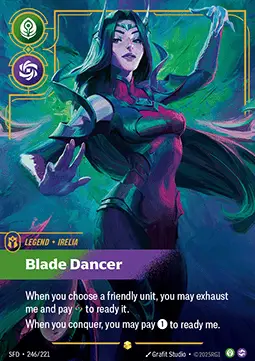 Irelia, Blade Dancer SFD-246/221 · Spiritforged