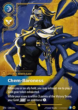 Renata Glasc, Chem-Baroness SFD-249/221 · Spiritforged