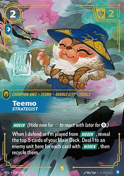 Teemo, Strategist SFD-230*/221 · Spiritforged