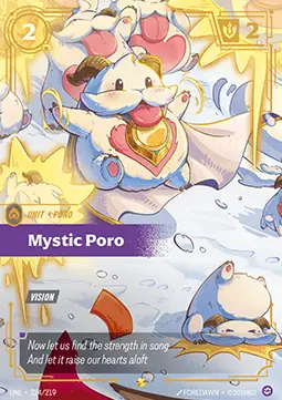 Mystic Poro UNL-224/219 · Déchaînement