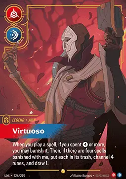 Jhin, Virtuoso UNL-226/219 · Déchaînement