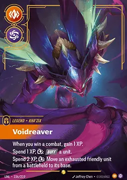 Kha'Zix, Voidreaver UNL-236/219 · Déchaînement