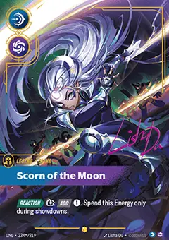 Diana, Scorn of the Moon UNL-234*/219 · Déchaînement