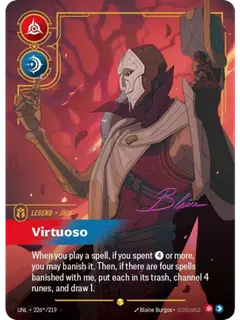 Jhin, Virtuoso UNL-226*/219 · Déchaînement