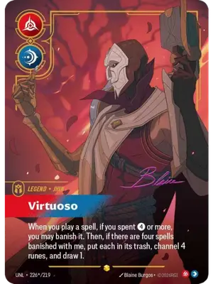 Jhin, Virtuoso UNL-226*/219 · Déchaînement