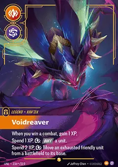 Kha'Zix, Voidreaver UNL-236*/219 · Déchaînement