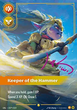 Poppy, Keeper of the Hammer UNL-237*/219 · Déchaînement