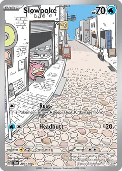 Slowpoke 204/198 · Scarlet & Violet
