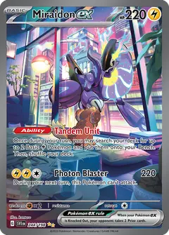 Miraidon ex 244/198 · Scarlet & Violet